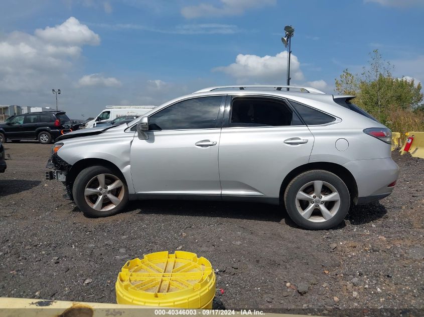 2010 Lexus Rx 350 VIN: 2T2BK1BA9AC080271 Lot: 40346003