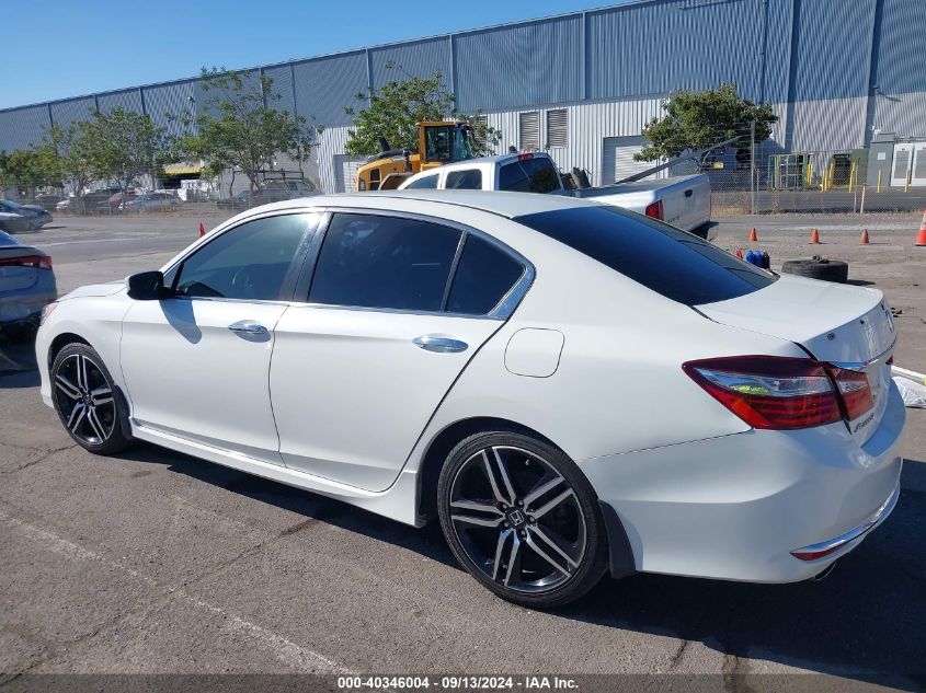 2017 Honda Accord Sport VIN: 1HGCR2F57HA220647 Lot: 40346004