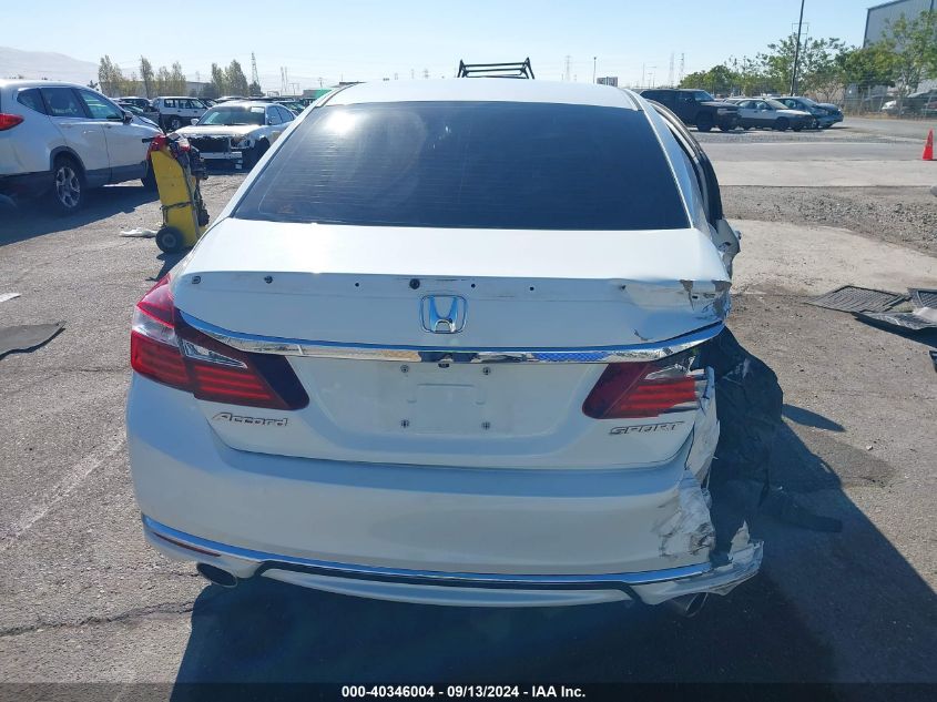 2017 Honda Accord Sport VIN: 1HGCR2F57HA220647 Lot: 40346004