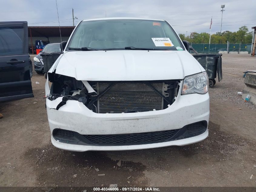 2017 Dodge Grand Caravan Se VIN: 2C4RDGBG4HR794016 Lot: 40346006