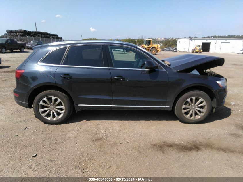 2014 Audi Q5 2.0T Premium VIN: WA1LFAFP7EA122792 Lot: 40346009