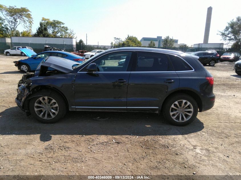 2014 Audi Q5 2.0T Premium VIN: WA1LFAFP7EA122792 Lot: 40346009