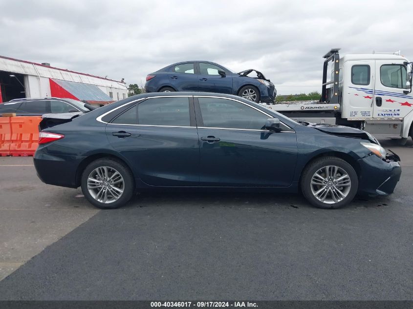 2016 Toyota Camry Se VIN: 4T1BF1FK5GU178278 Lot: 40346017