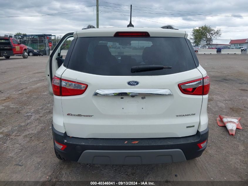 2019 Ford Ecosport Titanium VIN: MAJ3S2KEXKC267813 Lot: 40346041