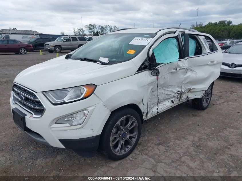 2019 Ford Ecosport Titanium VIN: MAJ3S2KEXKC267813 Lot: 40346041