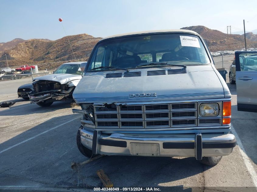 2B6HB21Y1NK115794 1992 Dodge Ram Van B250