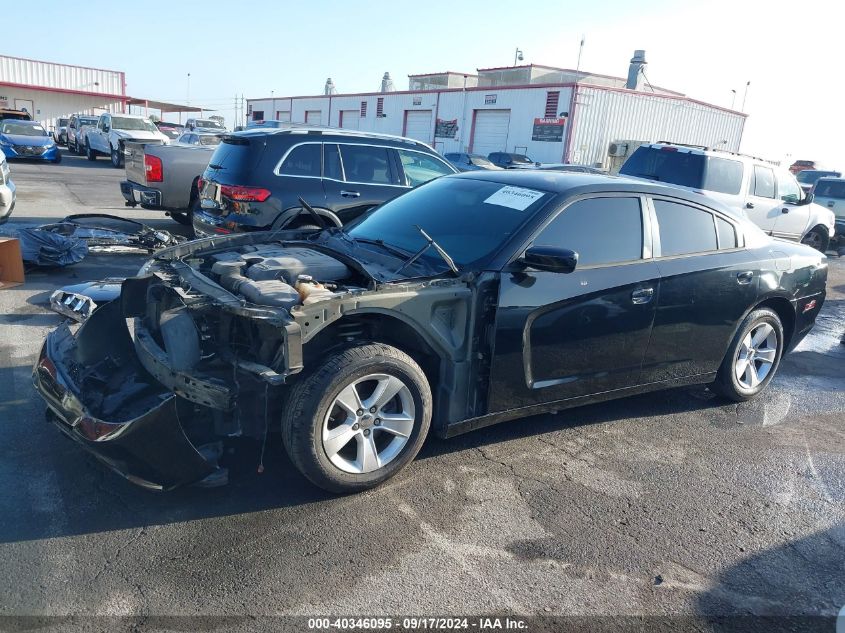 2013 Dodge Charger Sxt VIN: 2C3CDXHG1DH613018 Lot: 40346095