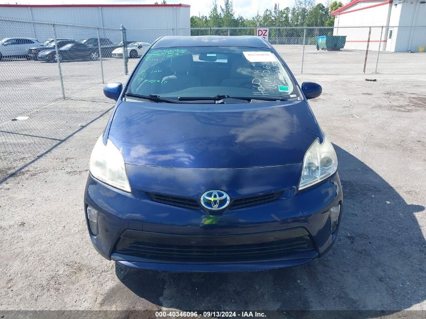 2014 Toyota Prius Two VIN: JTDKN3DU0E0359901 Lot: 40346096