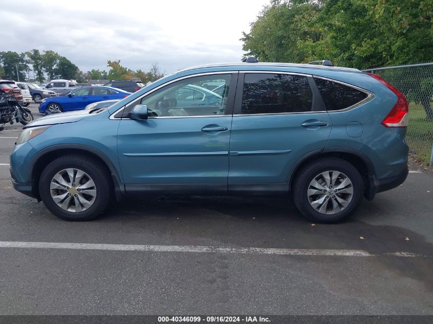 2013 Honda Cr-V Ex-L VIN: 5J6RM4H79DL065075 Lot: 40346099