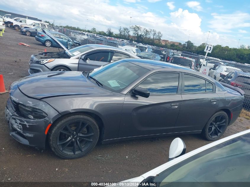 2018 Dodge Charger Sxt Rwd VIN: 2C3CDXBG2JH335718 Lot: 40346100