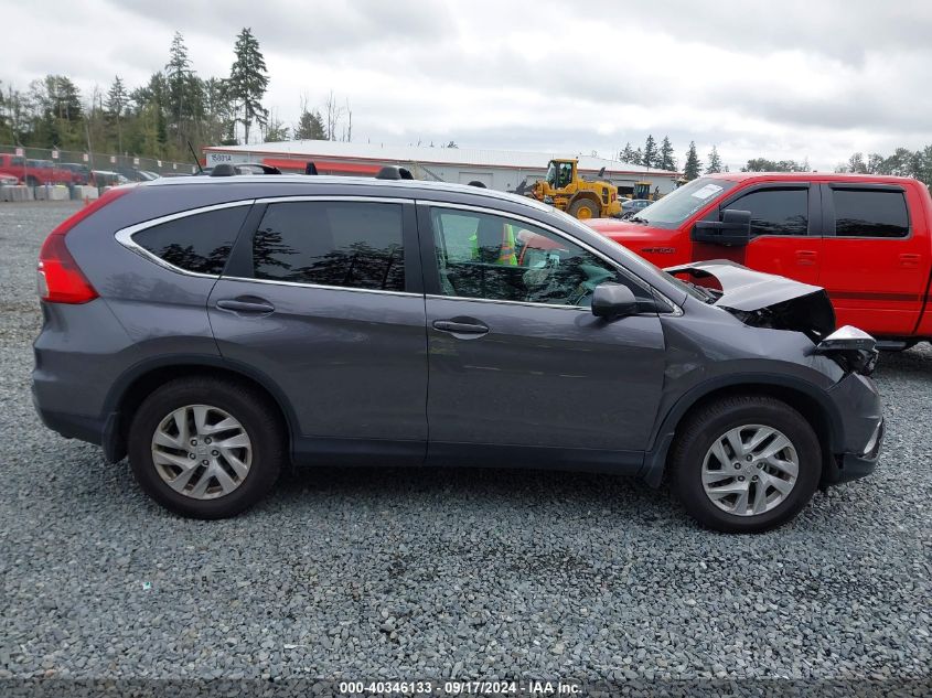 2015 Honda Cr-V Ex-L VIN: 2HKRM4H75FH631262 Lot: 40346133