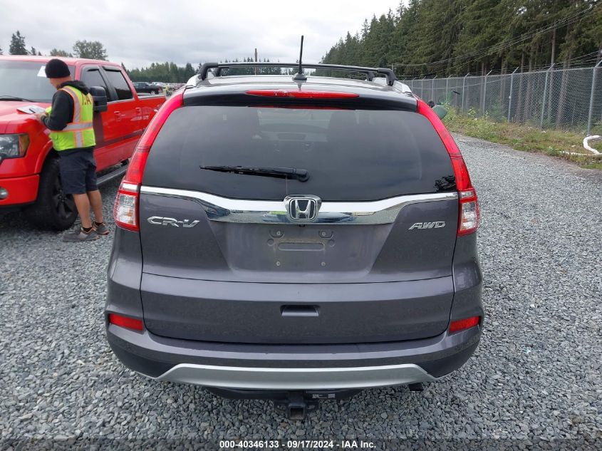 2015 HONDA CR-V EX-L - 2HKRM4H75FH631262