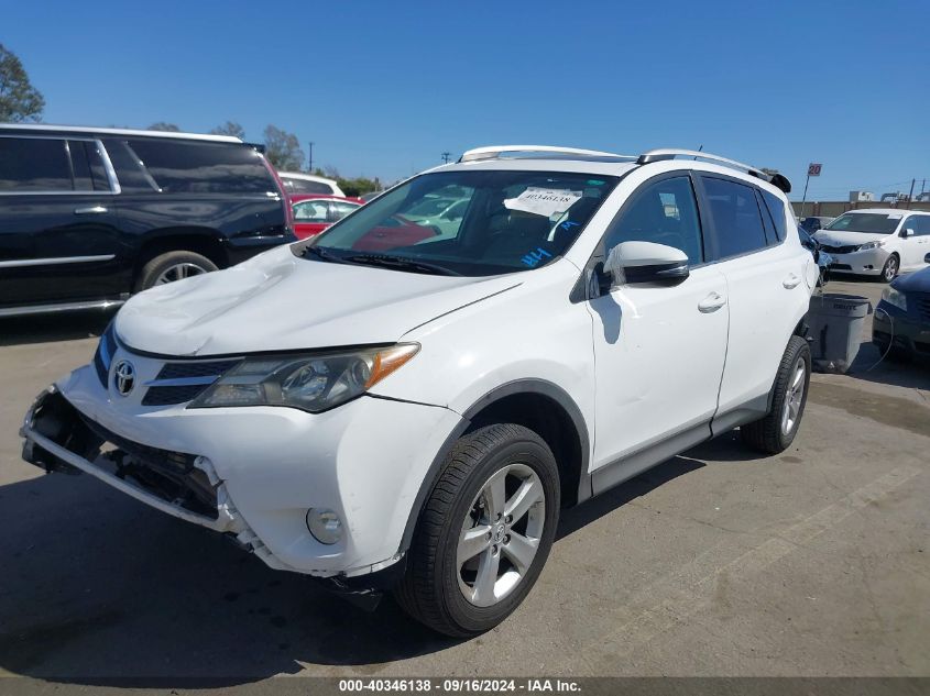 VIN 2T3RFREV1EW125574 2014 Toyota RAV4, Xle no.2