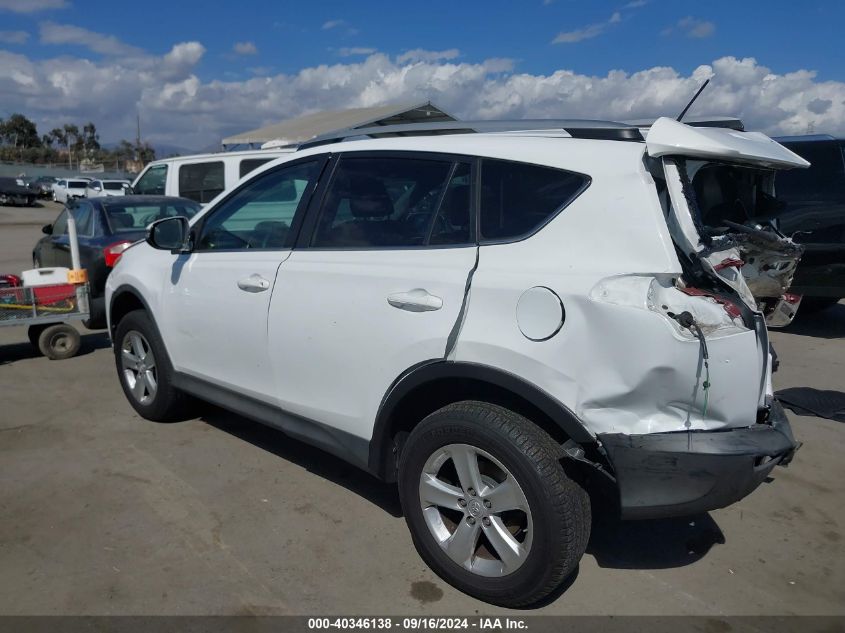 VIN 2T3RFREV1EW125574 2014 Toyota RAV4, Xle no.3