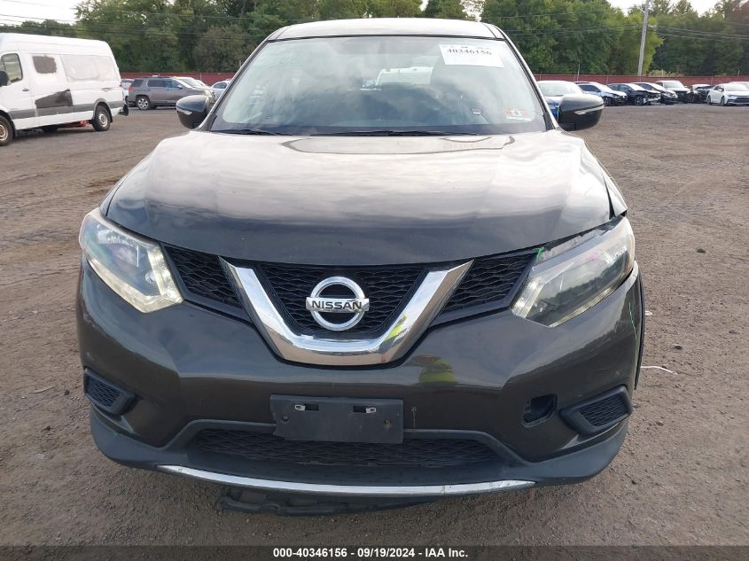 2014 Nissan Rogue S/Sl/Sv VIN: 5N1AT2MV9EC804487 Lot: 40346156