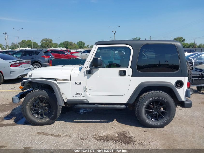 2004 Jeep Wrangler X VIN: 1J4FA39S34P727587 Lot: 40346176