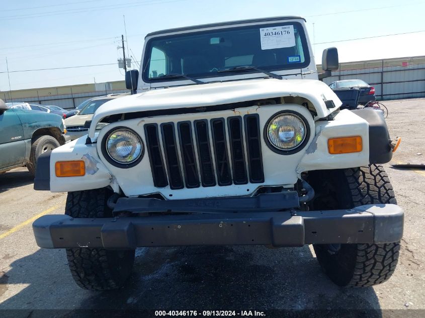 2004 Jeep Wrangler X VIN: 1J4FA39S34P727587 Lot: 40346176