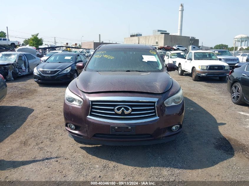 2013 Infiniti Jx35 VIN: 5N1AL0MN7DC307652 Lot: 40346180