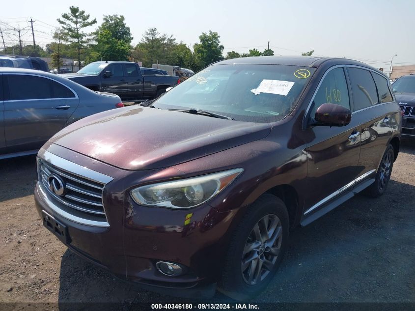 2013 Infiniti Jx35 VIN: 5N1AL0MN7DC307652 Lot: 40346180