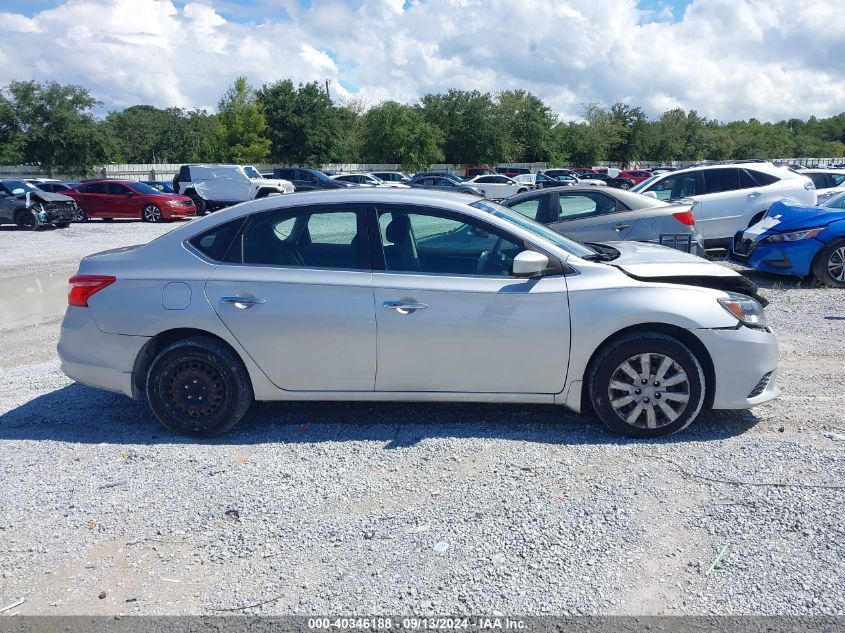 2017 Nissan Sentra Sv VIN: 3N1AB7AP7HY401214 Lot: 40346188