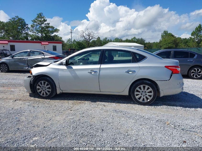 2017 Nissan Sentra Sv VIN: 3N1AB7AP7HY401214 Lot: 40346188