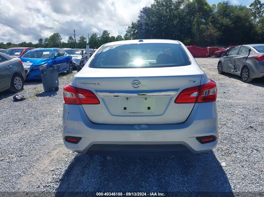 2017 Nissan Sentra Sv VIN: 3N1AB7AP7HY401214 Lot: 40346188