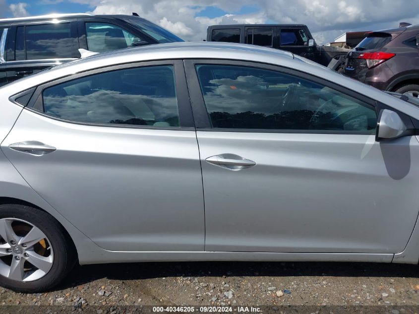 2013 Hyundai Elantra Gls VIN: 5NPDH4AE2DH175970 Lot: 40346205