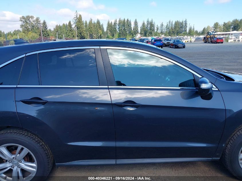 2014 Acura Rdx VIN: 5J8TB4H58EL015240 Lot: 40346221