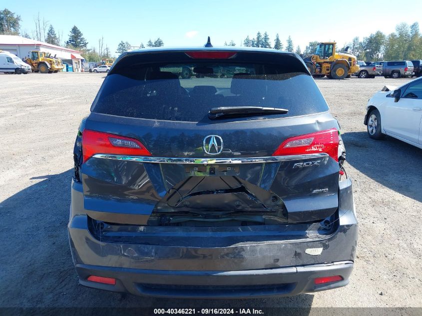 2014 Acura Rdx VIN: 5J8TB4H58EL015240 Lot: 40346221