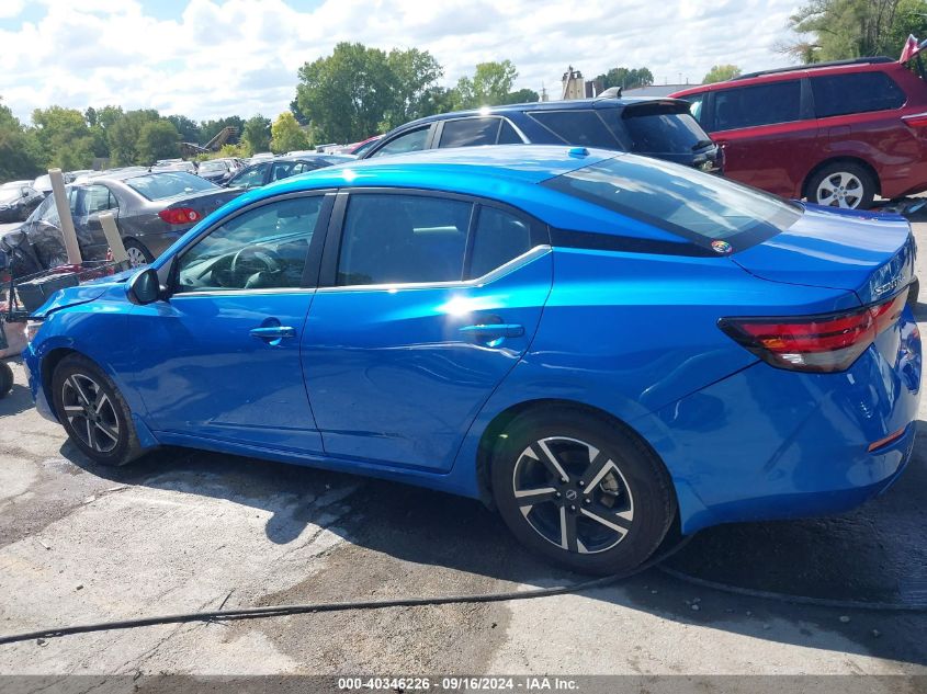 2024 Nissan Sentra Sv Xtronic Cvt VIN: 3N1AB8CV5RY277186 Lot: 40346226