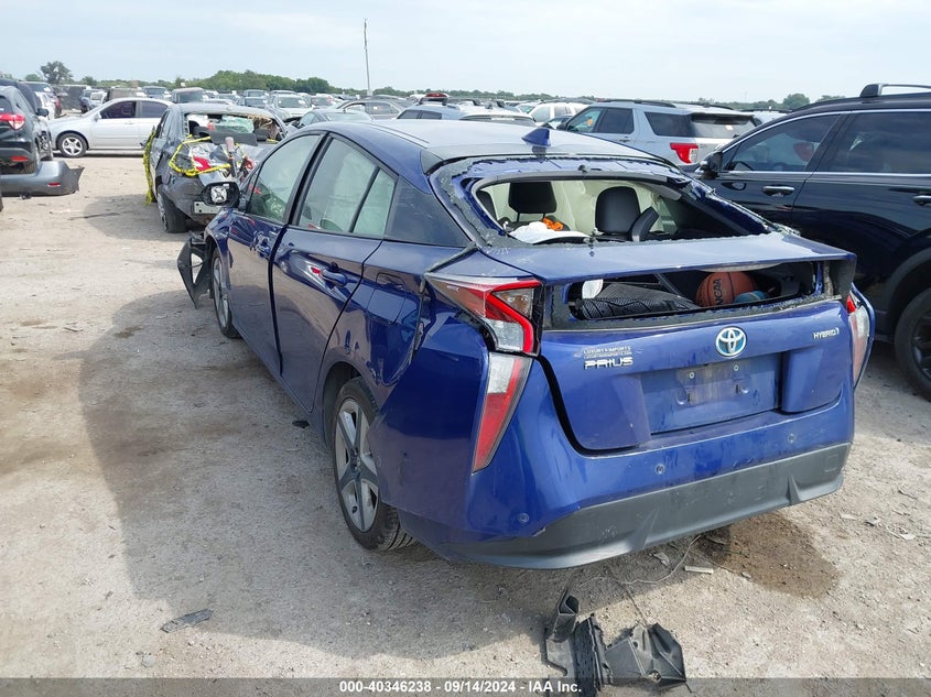 2017 TOYOTA PRIUS VIN: JTDKARFU8H3048425