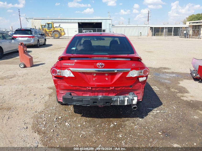 2013 Toyota Corolla S VIN: 5YFBU4EE5DP186638 Lot: 40346259