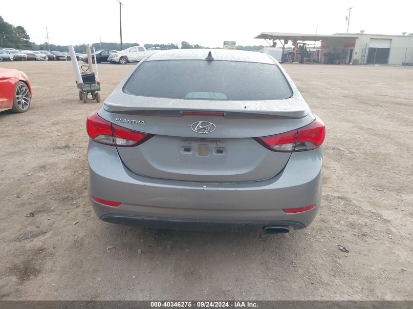 2014 Hyundai Elantra Sport VIN: KMHDH4AH7EU039654 Lot: 40346275