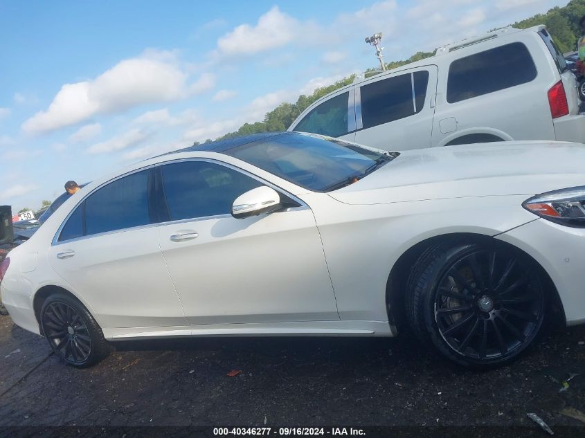 WDDUG8CBXFA201552 2015 Mercedes-Benz S 550