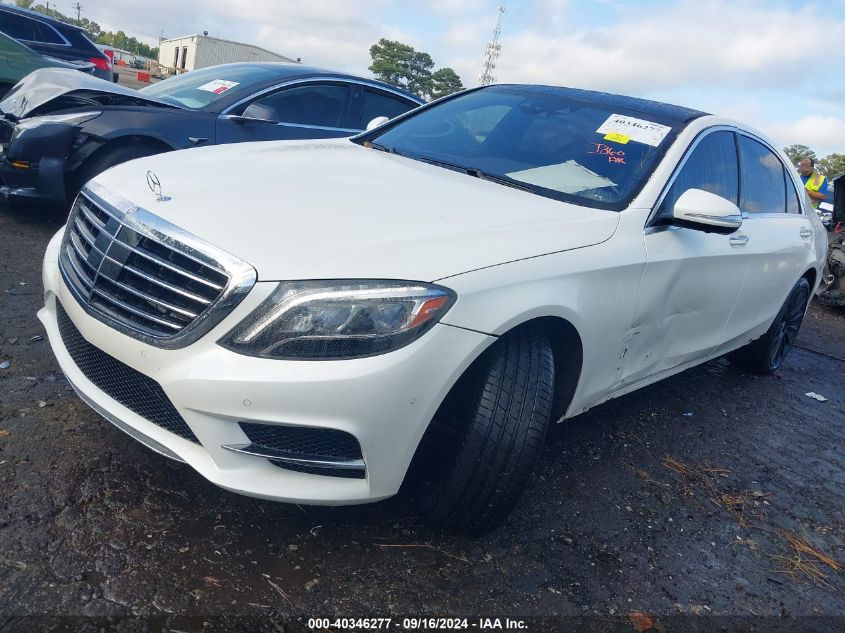 VIN WDDUG8CBXFA201552 2015 Mercedes-Benz S 550 no.2