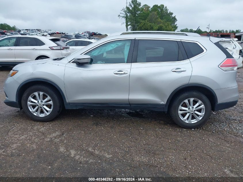 2016 Nissan Rogue Sv VIN: 5N1AT2MT9GC898968 Lot: 40346282