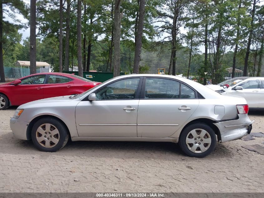 2009 Hyundai Sonata Gls VIN: 5NPET46C09H431377 Lot: 40346311