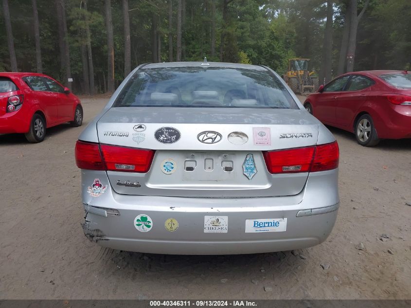 2009 Hyundai Sonata Gls VIN: 5NPET46C09H431377 Lot: 40346311