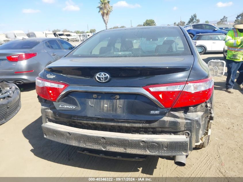 2016 Toyota Camry Se VIN: 4T1BF1FK6GU229853 Lot: 40346322