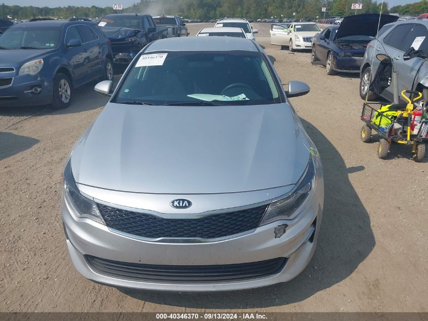 2016 Kia Optima Lx VIN: 5XXGT4L32GG075780 Lot: 40346370