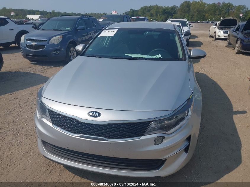 2016 Kia Optima Lx VIN: 5XXGT4L32GG075780 Lot: 40346370