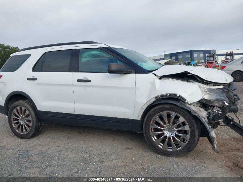 2016 Ford Explorer Base VIN: 1FM5K8B87GGA08613 Lot: 40346371