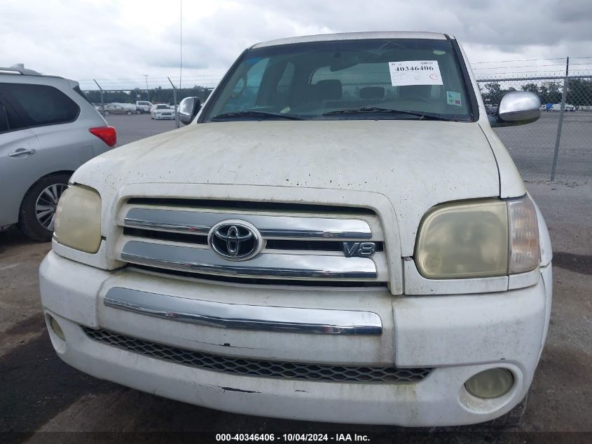 2005 Toyota Tundra Sr5 V8 VIN: 5TBET34105S481169 Lot: 40346406