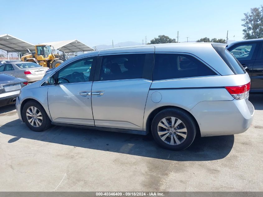 2015 Honda Odyssey Ex-L VIN: 5FNRL5H6XFB091499 Lot: 40346409