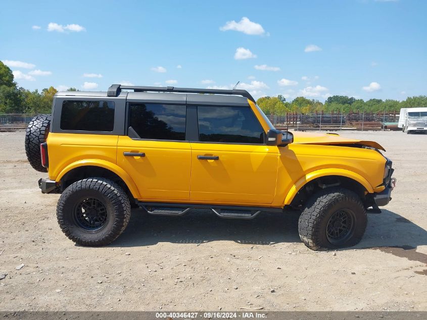 2022 Ford Bronco Outer Banks VIN: 1FMDE5BH9NLA80855 Lot: 40346427