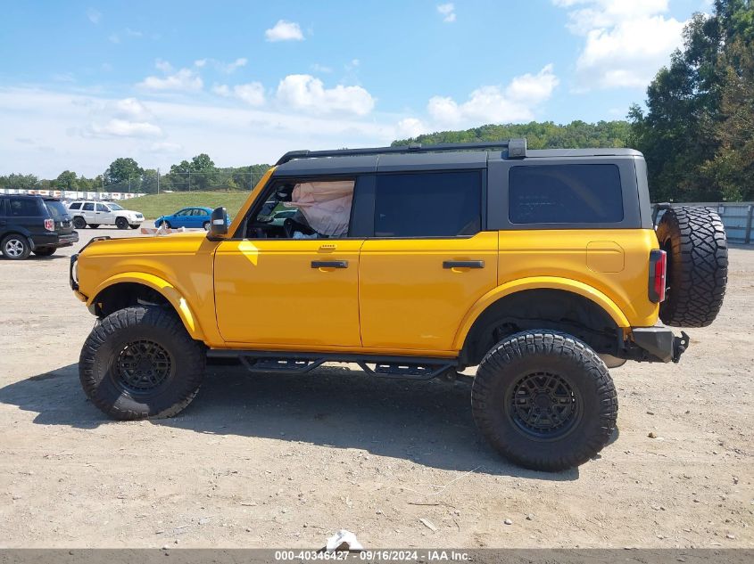 2022 Ford Bronco Outer Banks VIN: 1FMDE5BH9NLA80855 Lot: 40346427