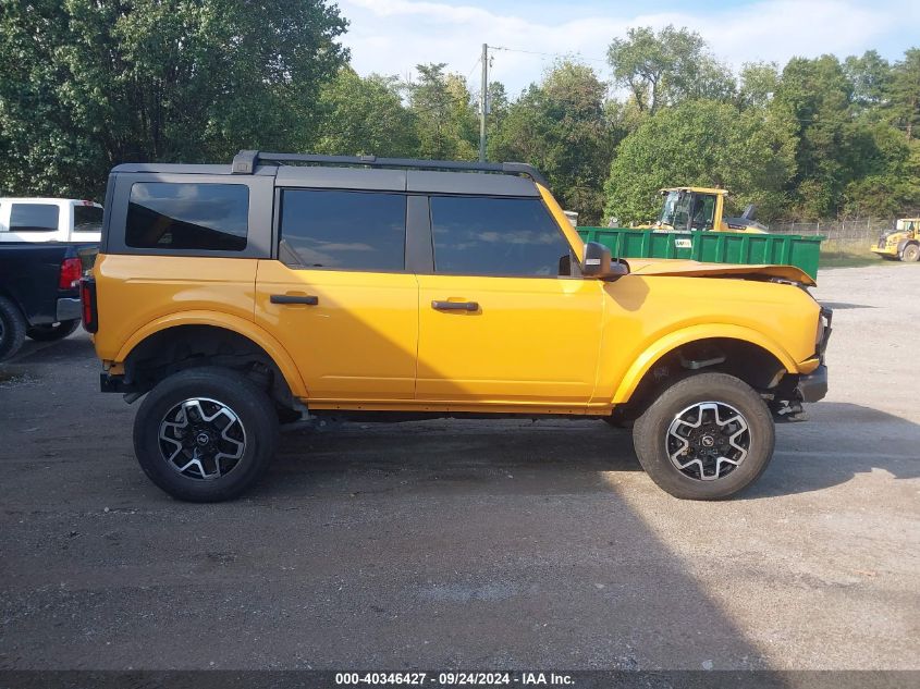 2022 Ford Bronco Outer Banks VIN: 1FMDE5BH9NLA80855 Lot: 40346427