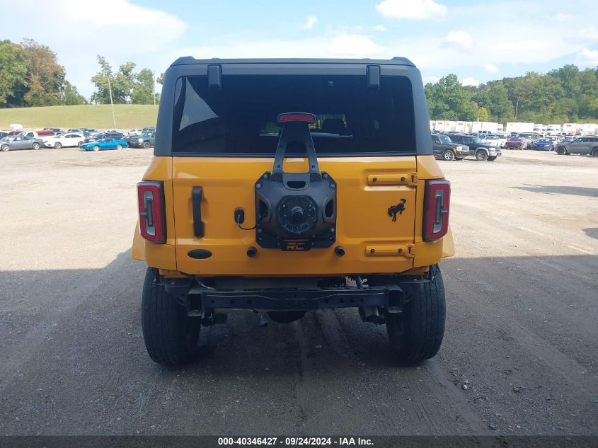 2022 Ford Bronco Outer Banks VIN: 1FMDE5BH9NLA80855 Lot: 40346427