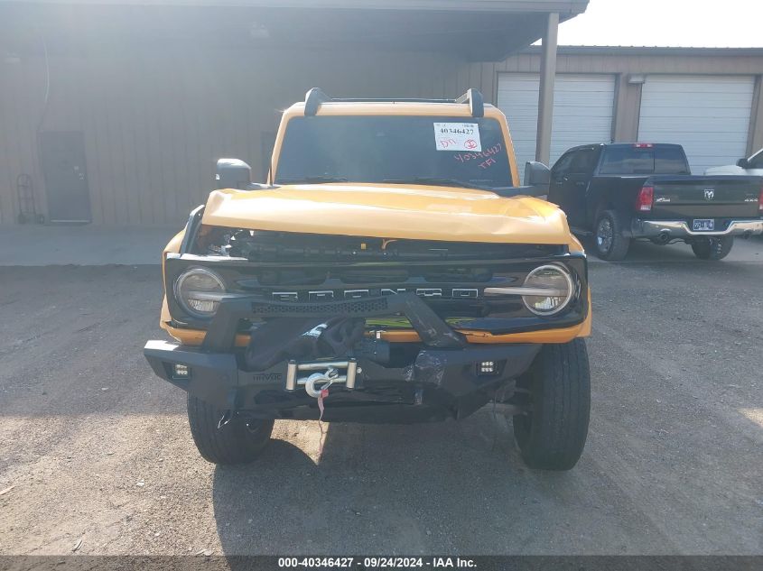 2022 Ford Bronco Outer Banks VIN: 1FMDE5BH9NLA80855 Lot: 40346427