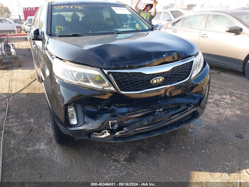 2015 KIA SORENTO LX - 5XYKT4A60FG647592